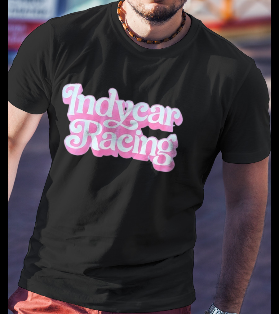 IndyCar Racing Barbie Pink T-Shirt