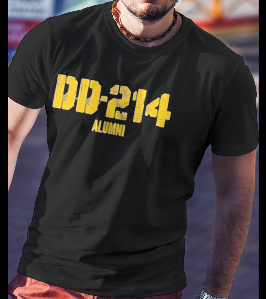 DD 214 Alumni US Military Veterans T-Shirt