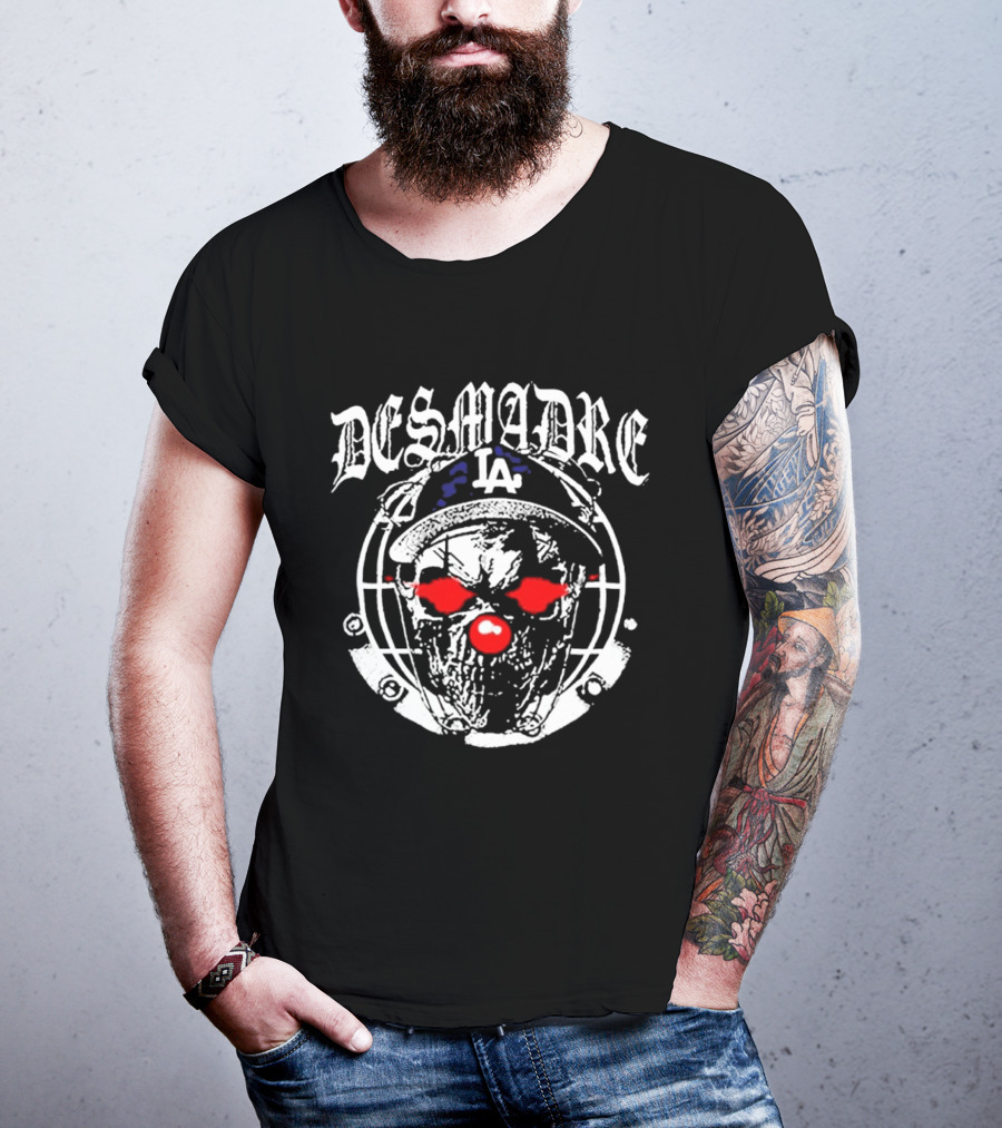 Desmadre D800 LA Hasta La Vista Baby Clown Mask T-Shirt