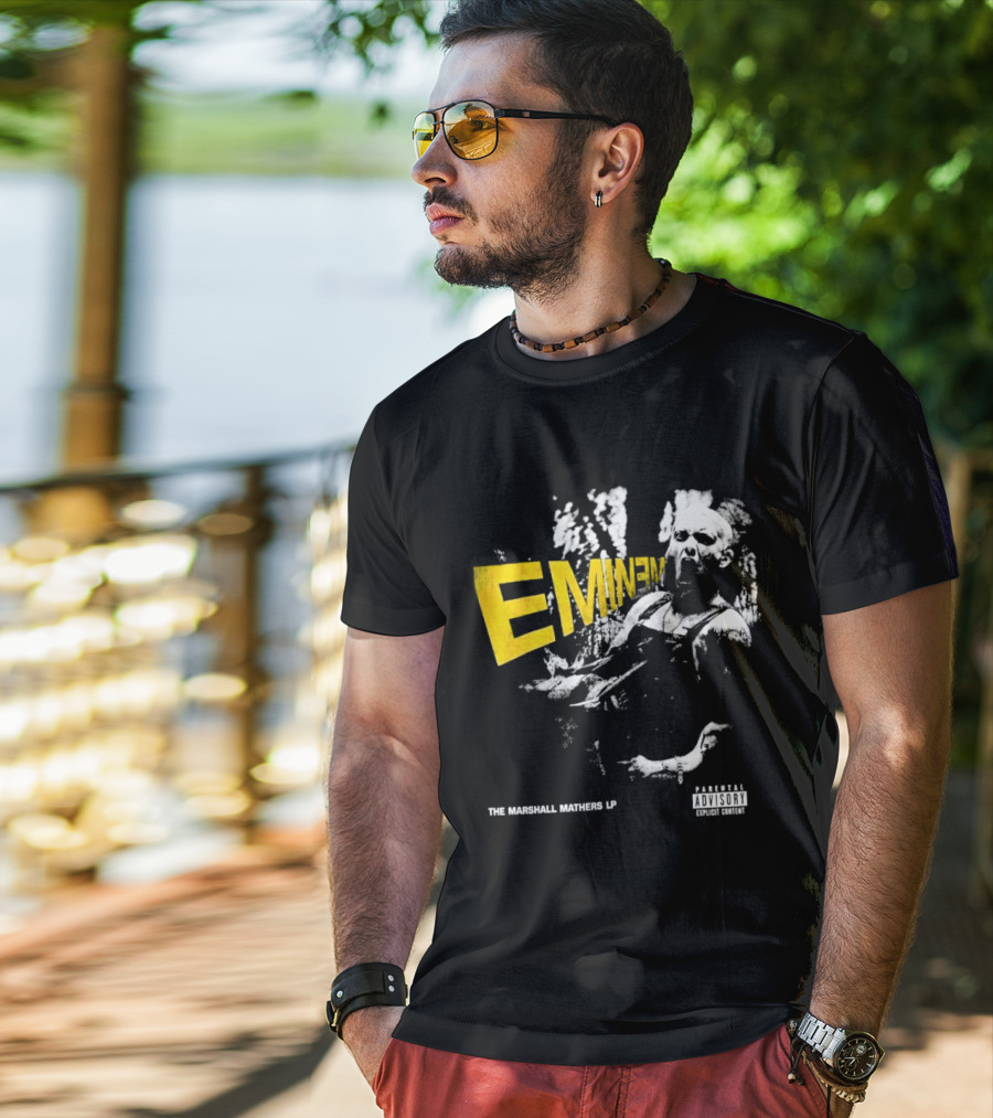 Dominik Szoboszlai Eminem The Marshall Mathers LP Parental Advisory T-Shirt