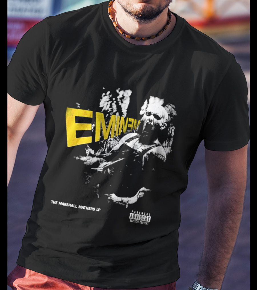Dominik Szoboszlai Eminem The Marshall Mathers LP Parental Advisory T-Shirt