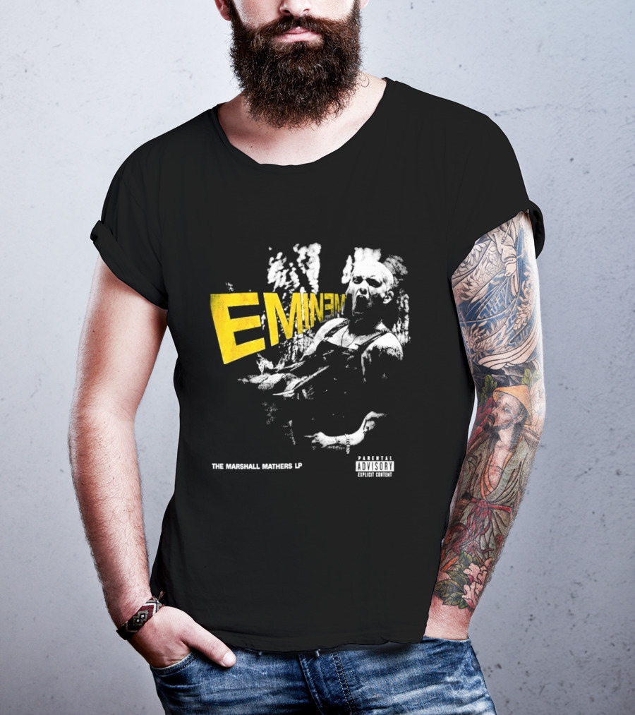 Dominik Szoboszlai Eminem The Marshall Mathers LP Parental Advisory T-Shirt