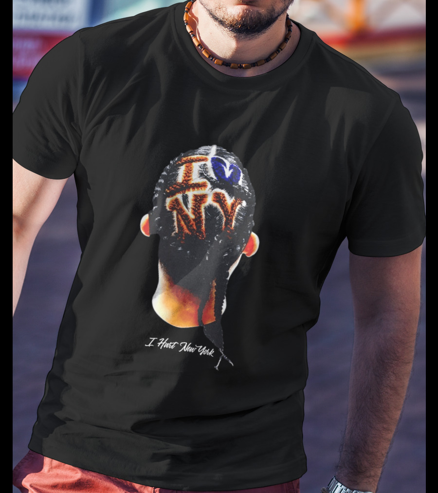 Josh Hart I Love New York Knicks NBA Hair 2026 T-Shirt