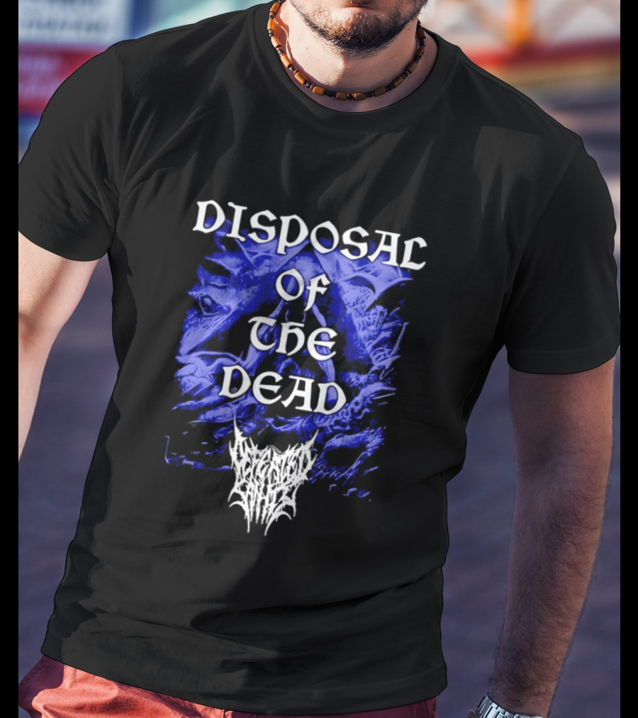 Extreme Death Metal Defecated Saints Disposal Of The Dead T-Shirt