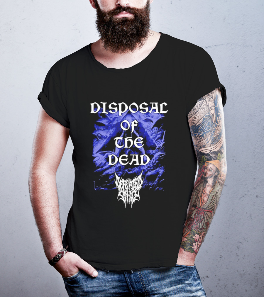 Extreme Death Metal Defecated Saints Disposal Of The Dead T-Shirt