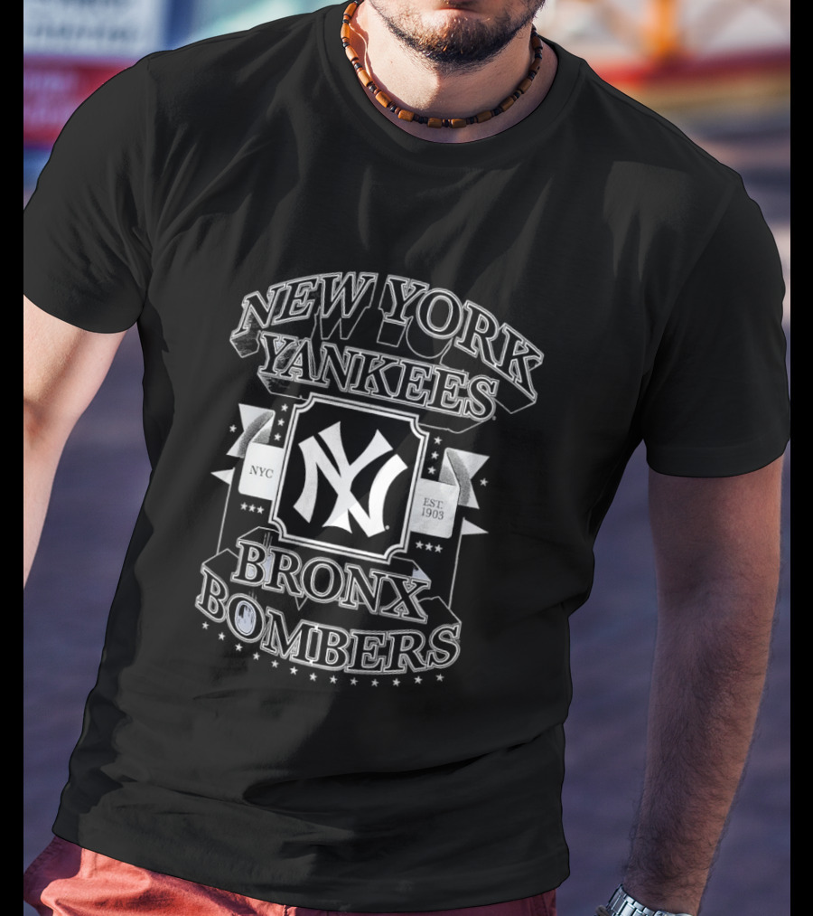 New York Yankees Bronx Bombers NYC Established 1903 Team Major League Baseball T-Shirt