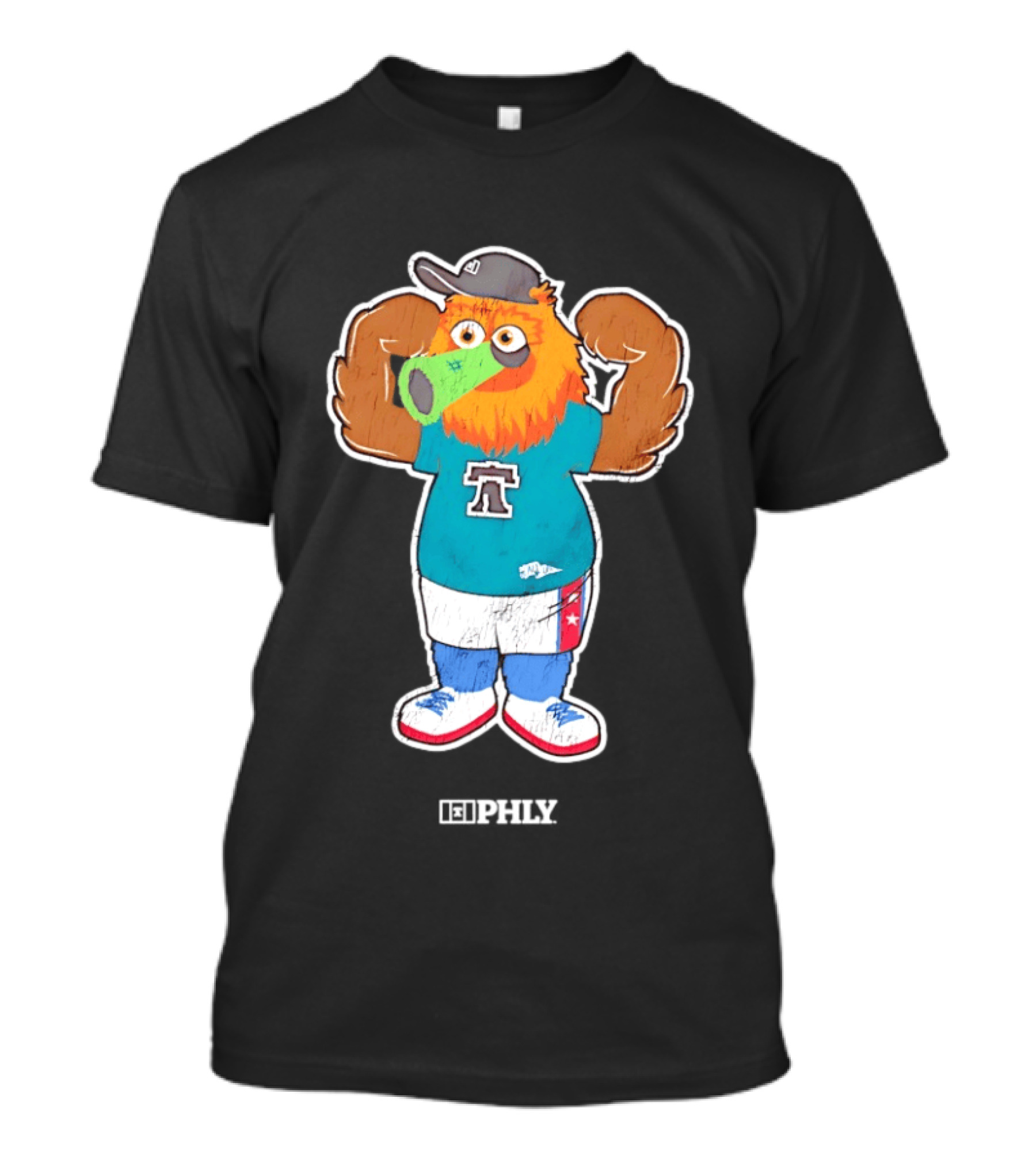 Phillie Phanatic Peashooter Phillies Eagles Plants Vs Zombies Mashup PHLY Fan T-Shirt