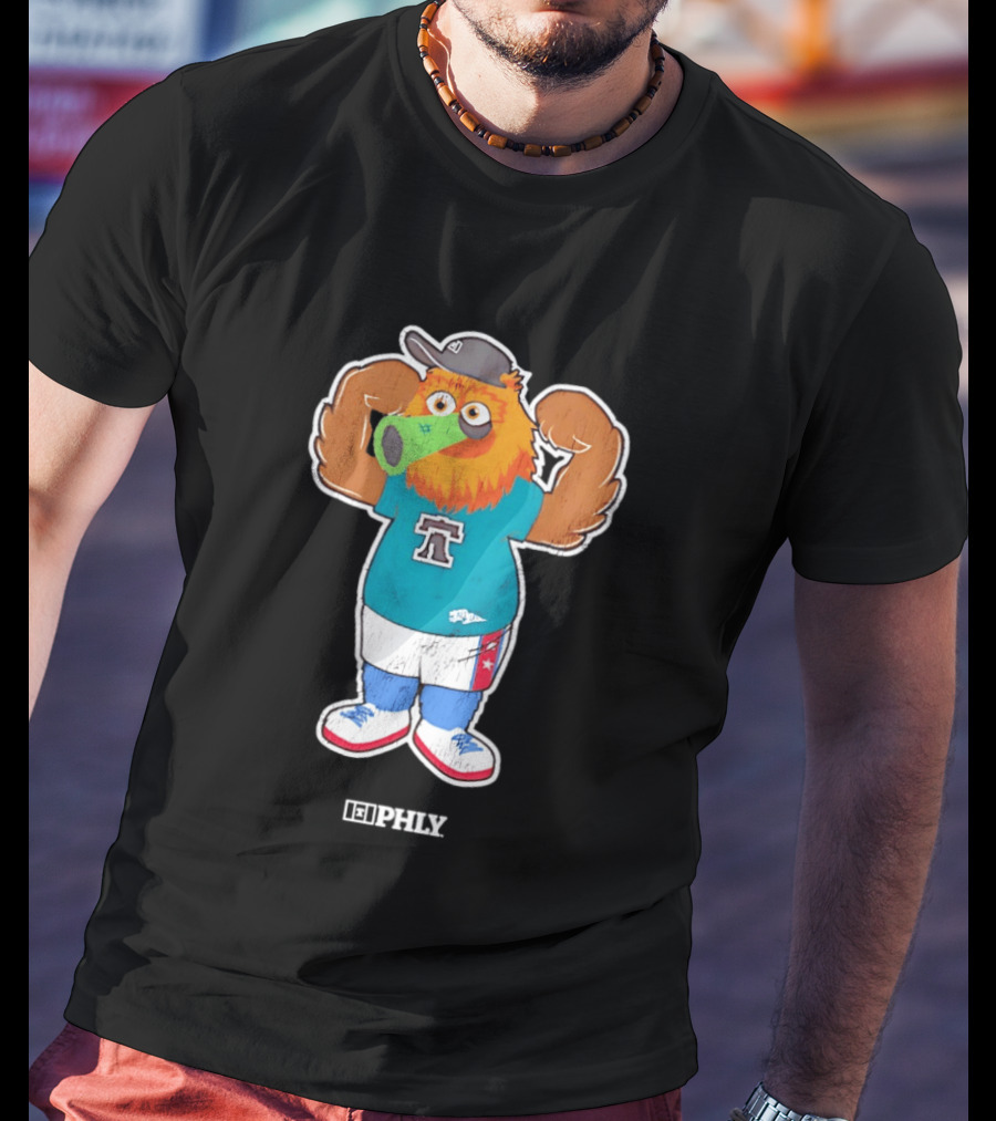 Phillie Phanatic Peashooter Phillies Eagles Plants Vs Zombies Mashup PHLY Fan T-Shirt