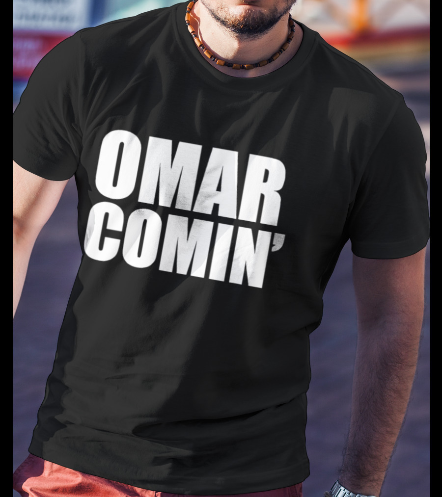 Omar Comin The Wire HBO Baltimore David Simon Michael K Williams USA T-Shirt