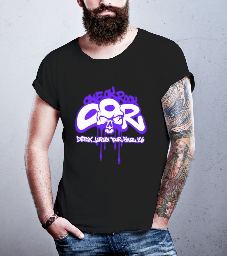 One Ok Rock Cor Skull Detox Japan Tour Final '26 T-Shirt