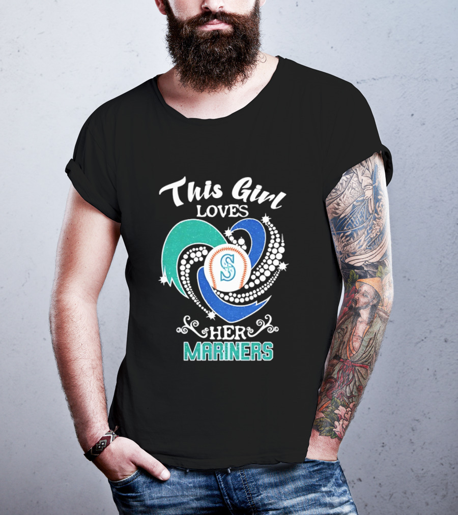 This Girl Loves Her Seattle Mariners Baseball T-Shirt