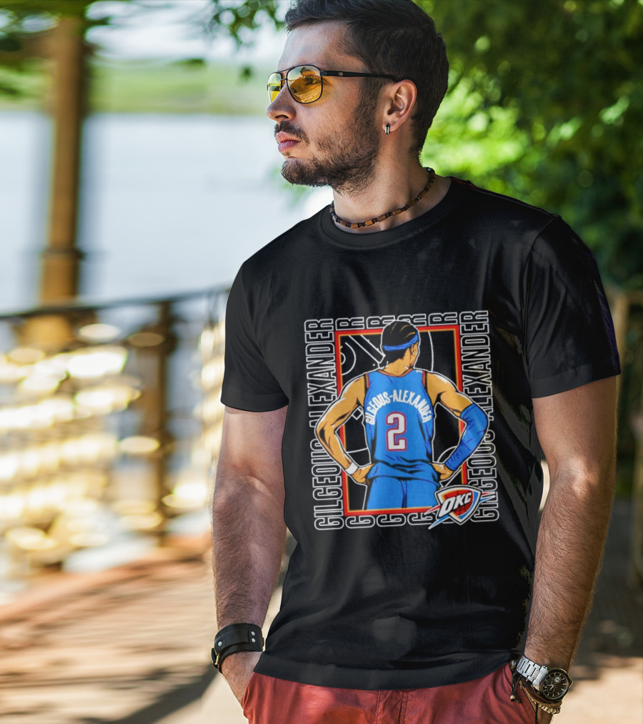 Shai Gilgeous Alexander 2 Oklahoma City Thunder NBA Gilgeous Alexander T-Shirt