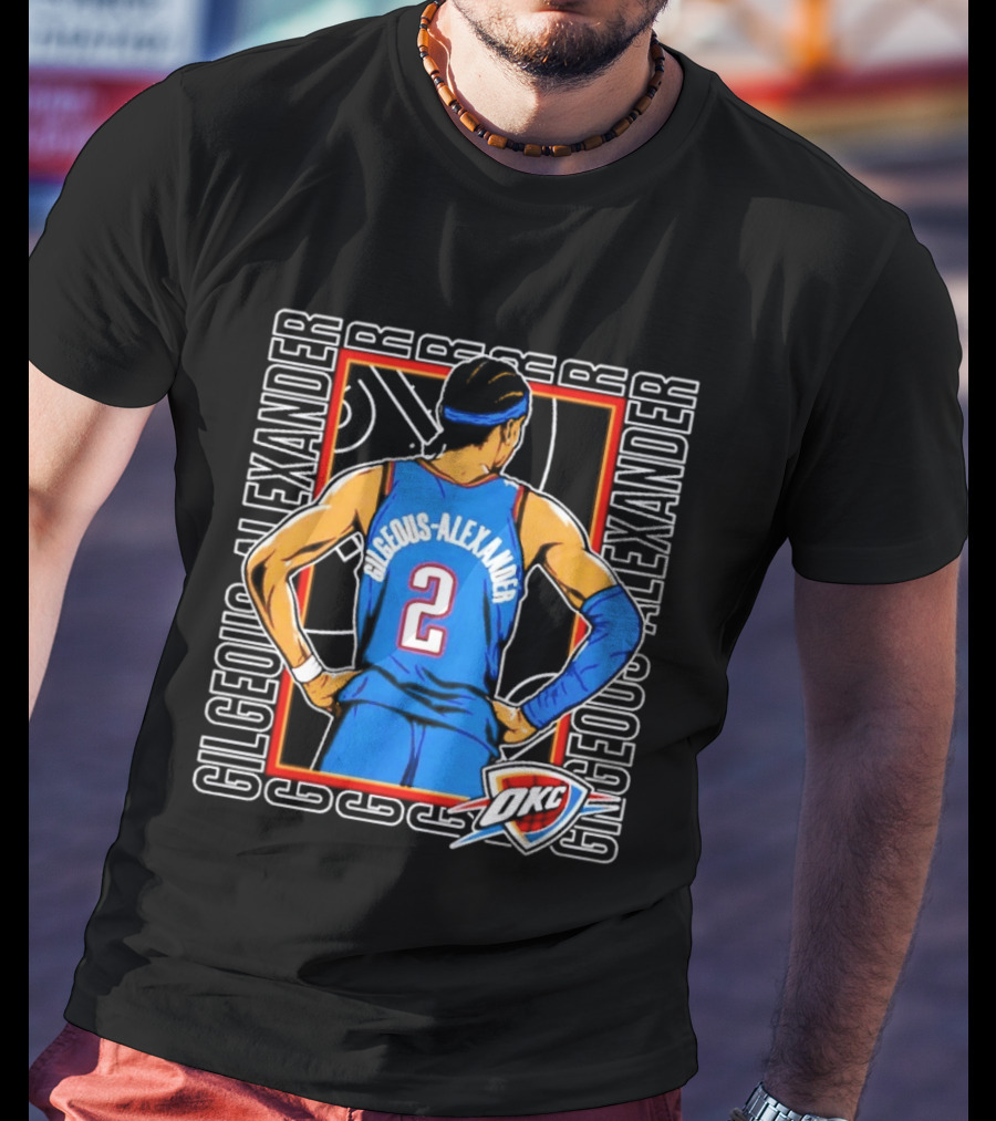 Shai Gilgeous Alexander 2 Oklahoma City Thunder NBA Gilgeous Alexander T-Shirt