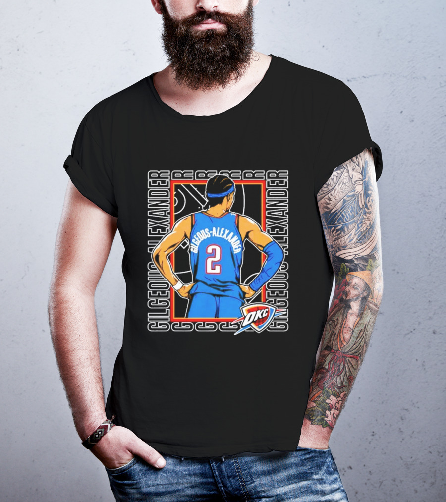 Shai Gilgeous Alexander 2 Oklahoma City Thunder NBA Gilgeous Alexander T-Shirt
