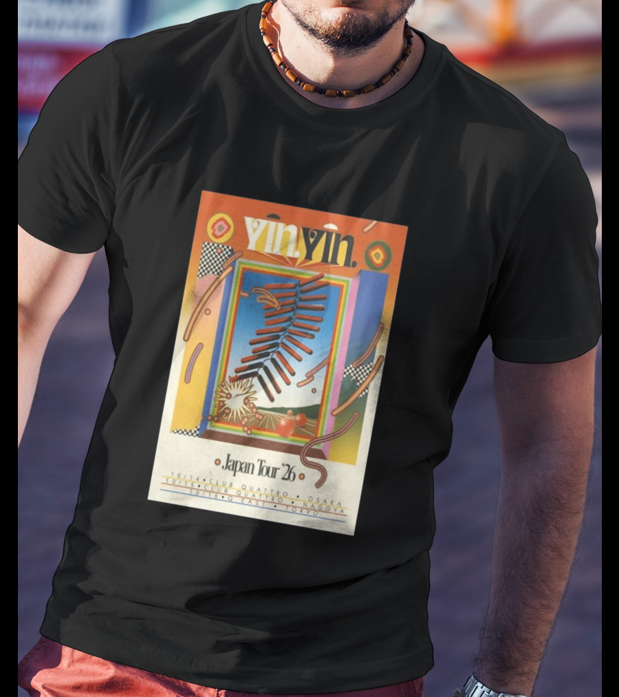 YinYin Japan Tour 2026 Club Quattro Osaka Nagoya Tokyo T-Shirt
