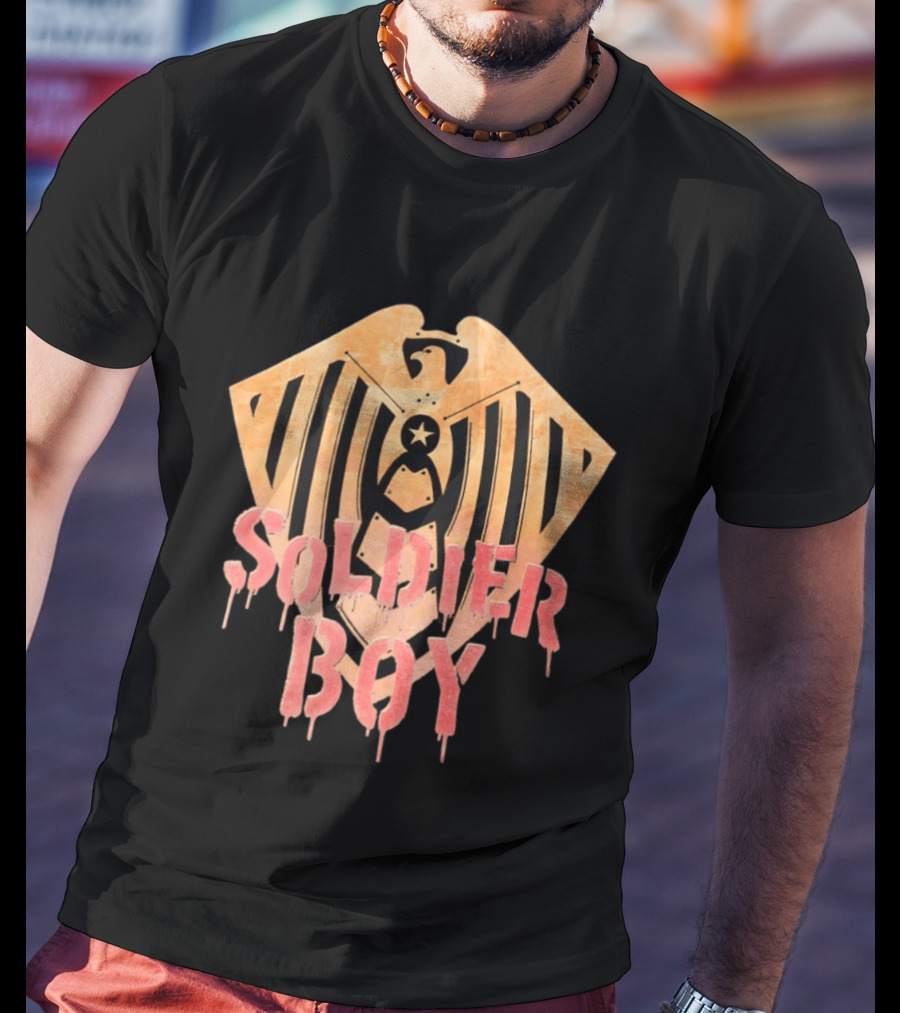 Soldier Boy The Boys Amazon Prime Video Garth Ennis Darick Robertson Eagle T-Shirt