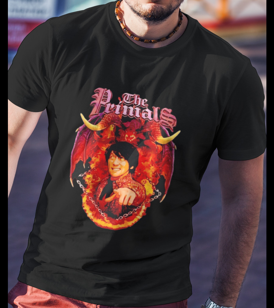 The Primals Naoki Yoshida Yoshi P Final Fantasy XIV Eorzea Square Enix Flame T-Shirt