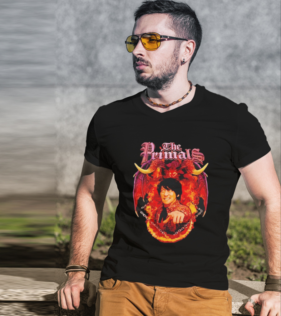 The Primals Naoki Yoshida Yoshi P Final Fantasy XIV Eorzea Square Enix Flame T-Shirt
