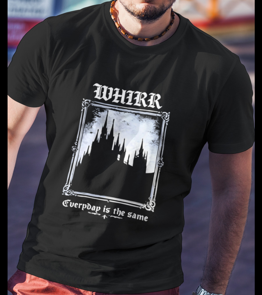 WHIRR Everyday Is The Same Gothic Castle Scene T-Shirt