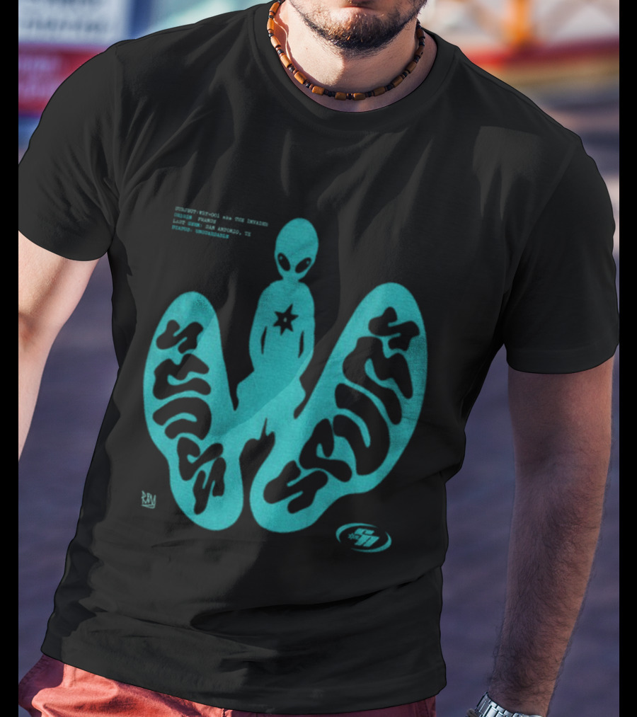 Alien Victor Wembanyama San Antonio Spurs Basketball UFO Subject Aka The Invader 2026 T-Shirt