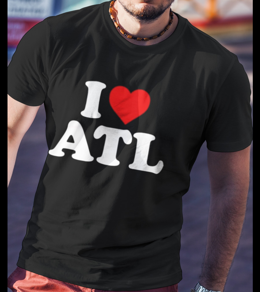 Atlanta Braves I Heart ATL Baseball Team T-Shirt