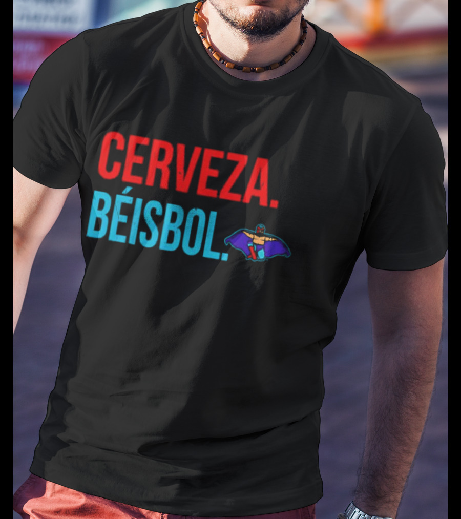 Cerveza Béisbol Luchador Fun And Fiesta T-Shirt