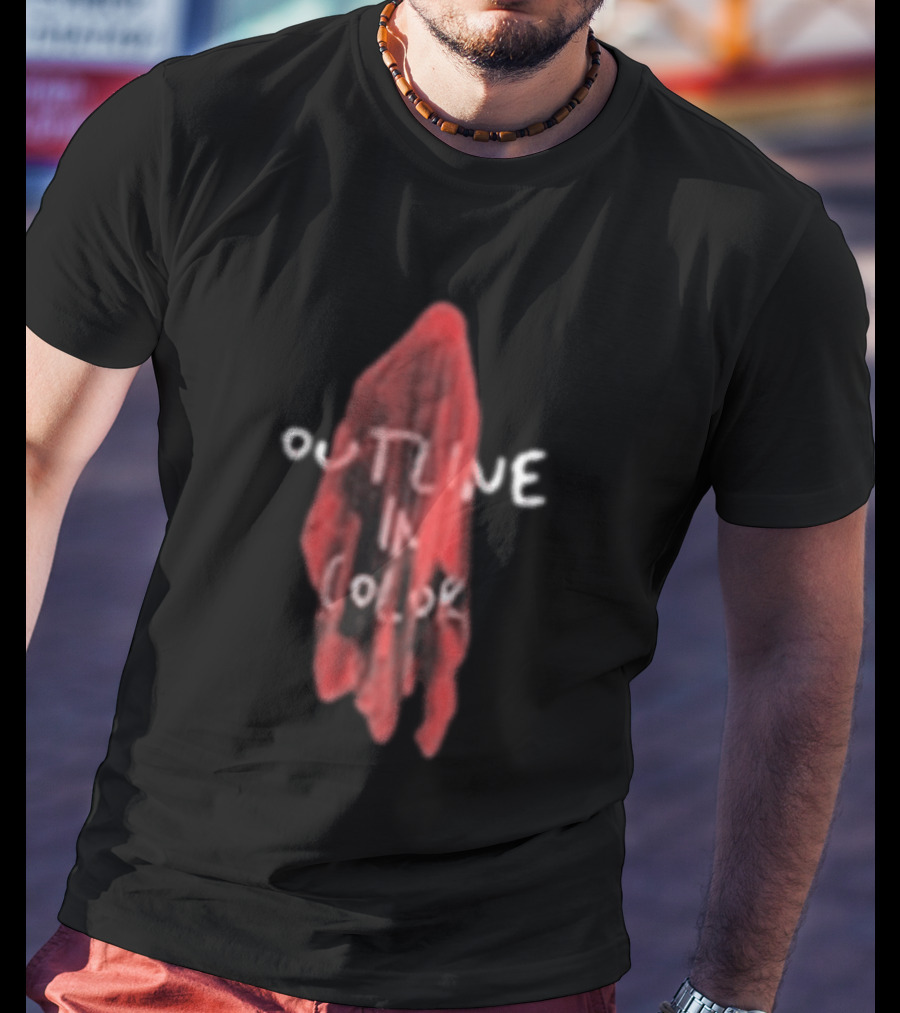 Outline In Color Coast Is Clear Ghost T-Shirt