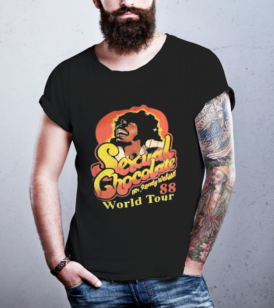 Sexual Chocolate Mr Randy Watson 88 World Tour Eddie Murphy Coming To America T-Shirt