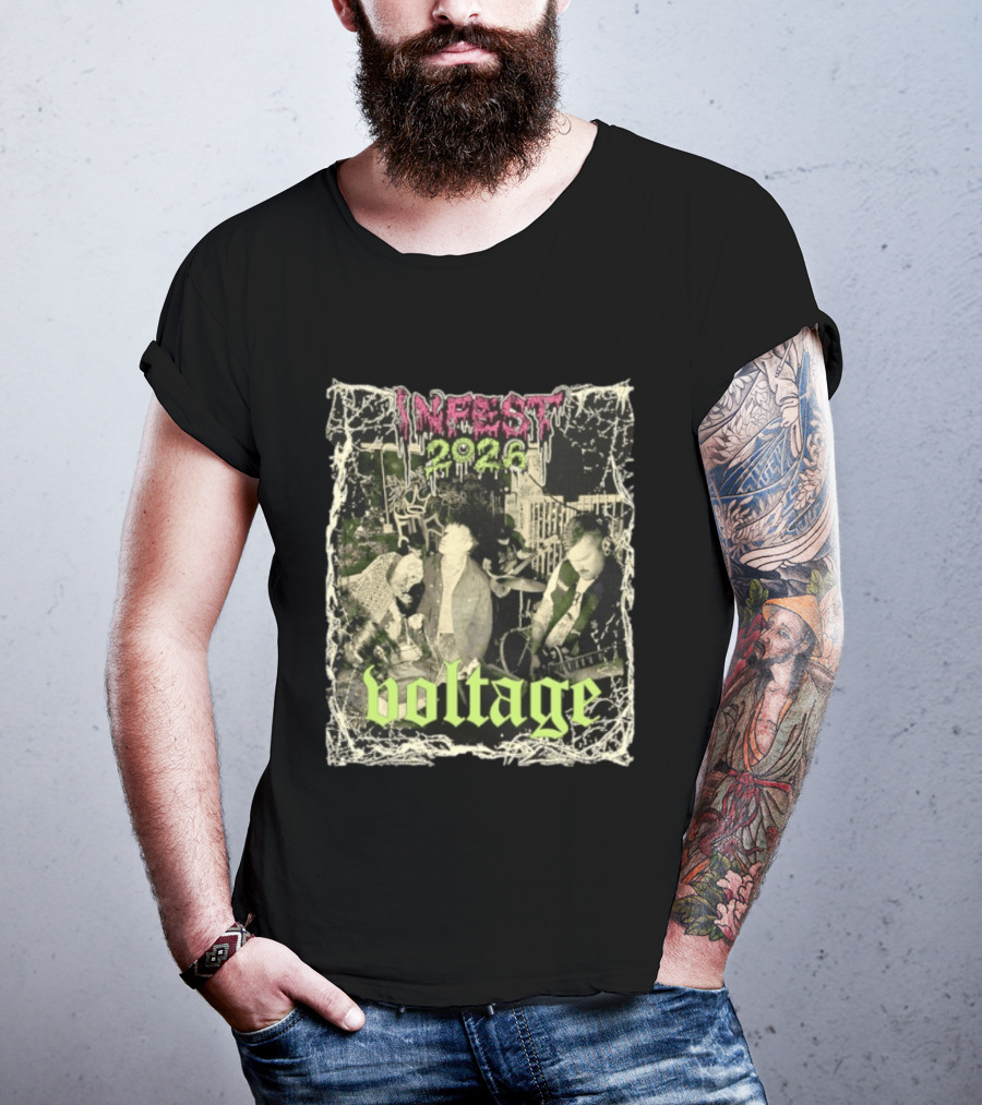 Infest 2026 Voltage From The Smoking Ruins Of Civilization T-Shirt