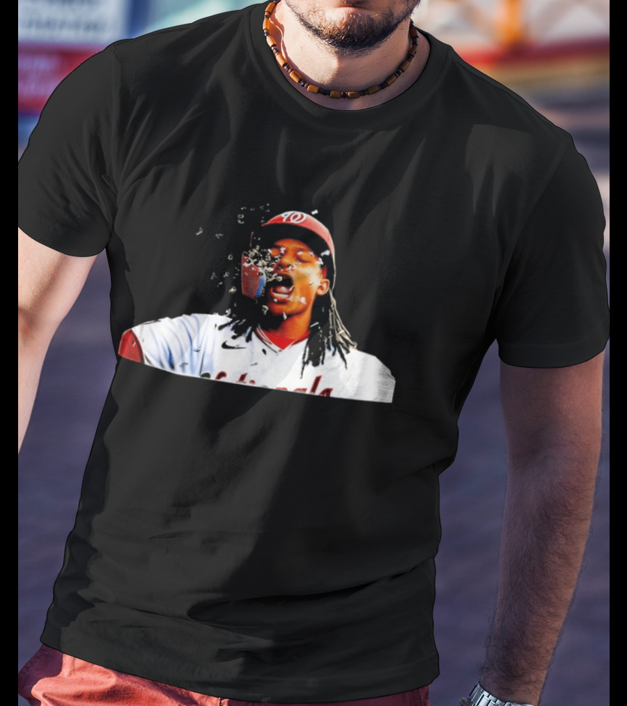 Jacob Young CJ Abrams Washington Nationals Baseball Player T-Shirt