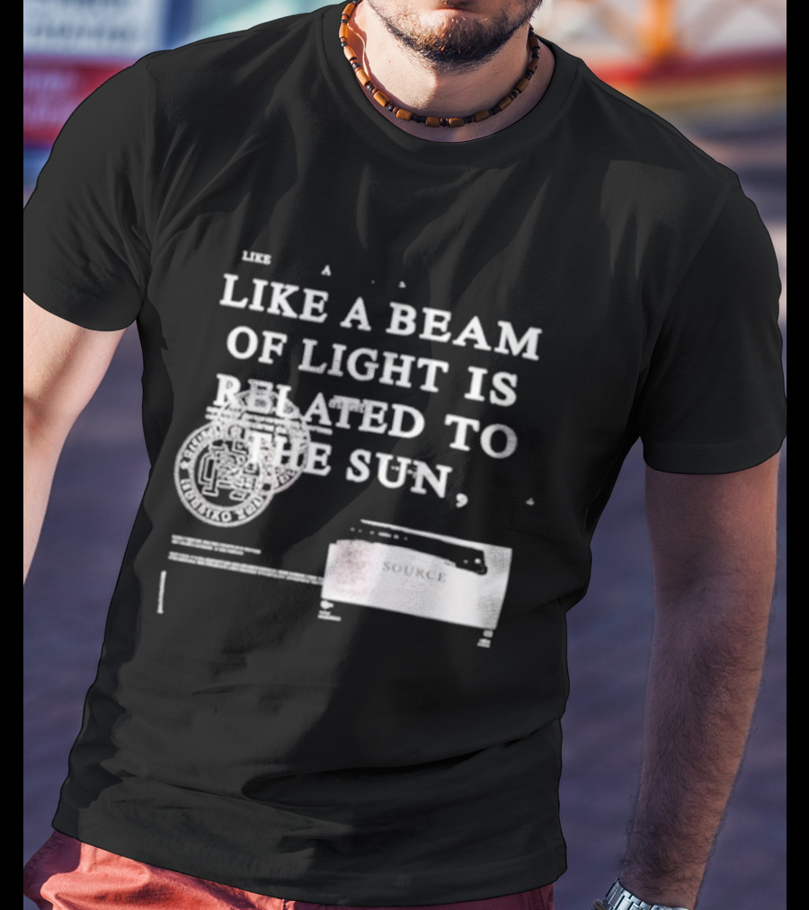 Kyrie Irving Like A Beam Of Light Is Related To The Sun Cosmic Court Vision T-Shirt