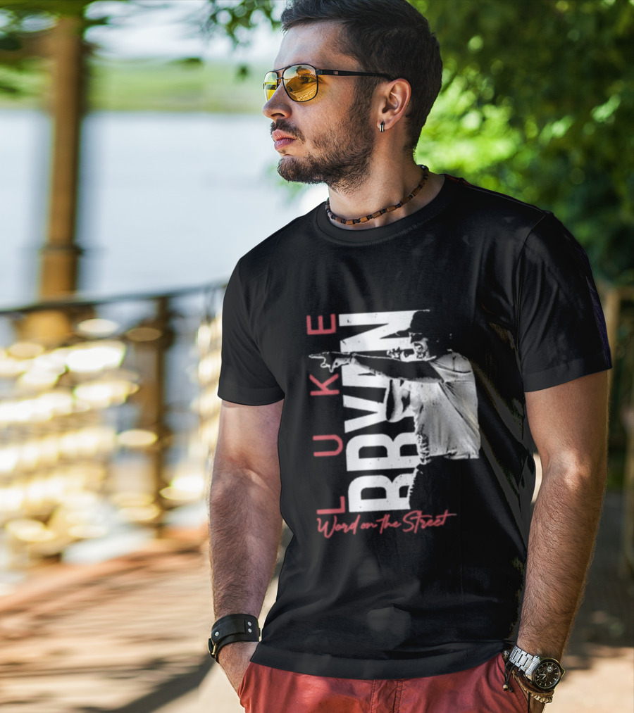 Luke Bryan Word On The Street Tour Merchandise T-Shirt