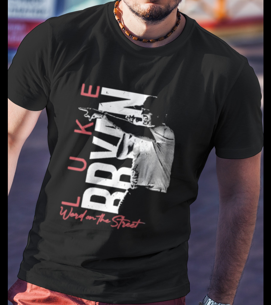 Luke Bryan Word On The Street Tour Merchandise T-Shirt