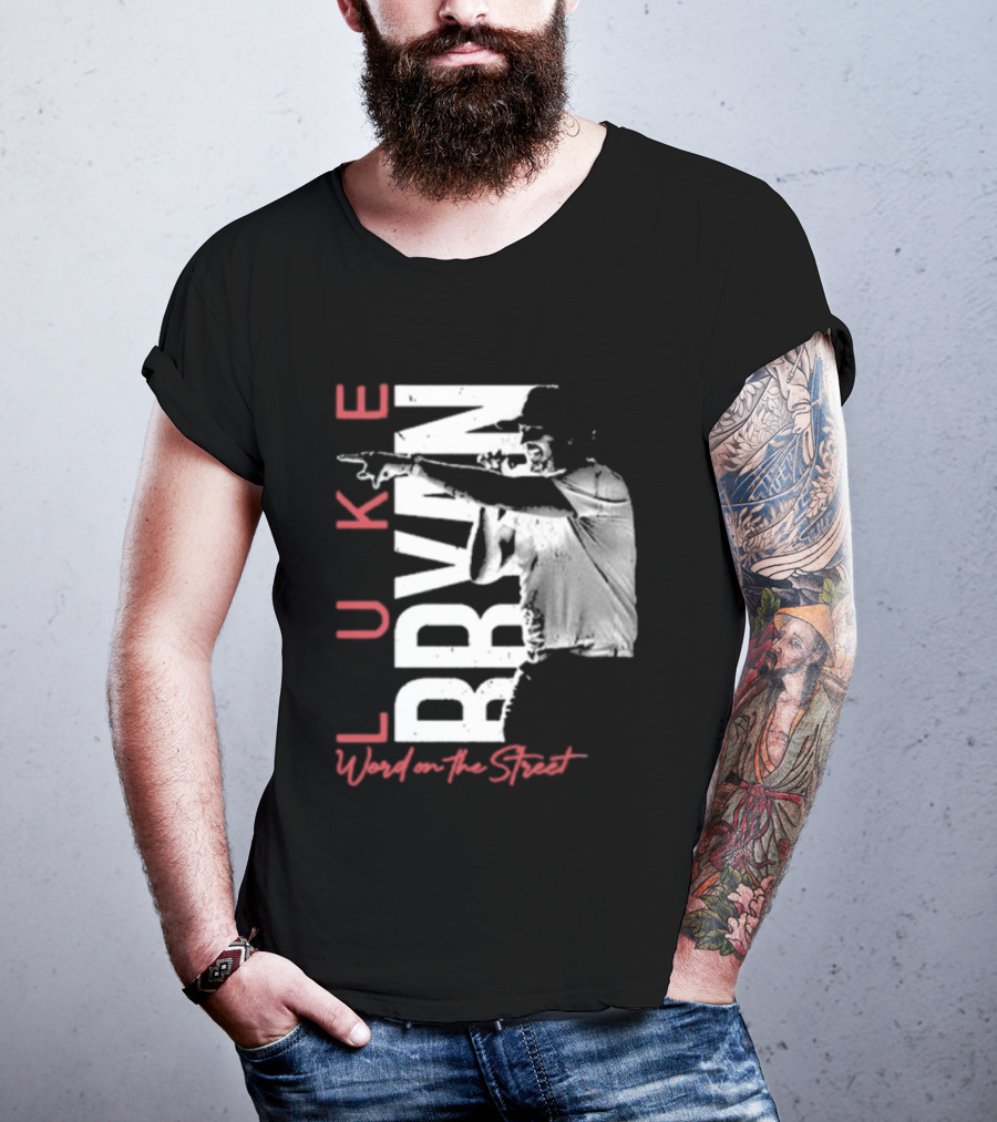 Luke Bryan Word On The Street Tour Merchandise T-Shirt