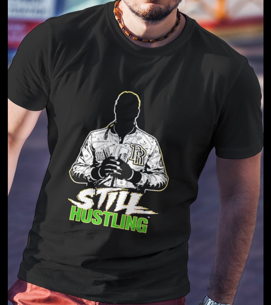Still Hustling Wrestling LR Jacket T-Shirt