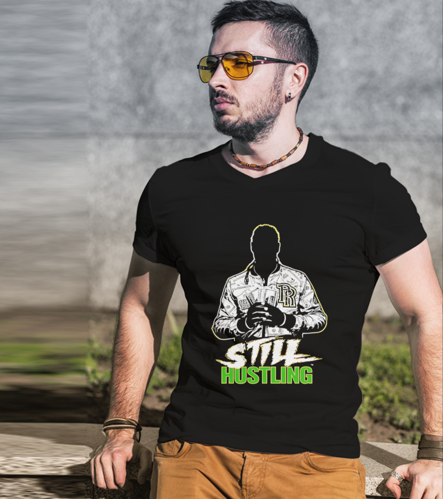 Still Hustling Wrestling LR Jacket T-Shirt