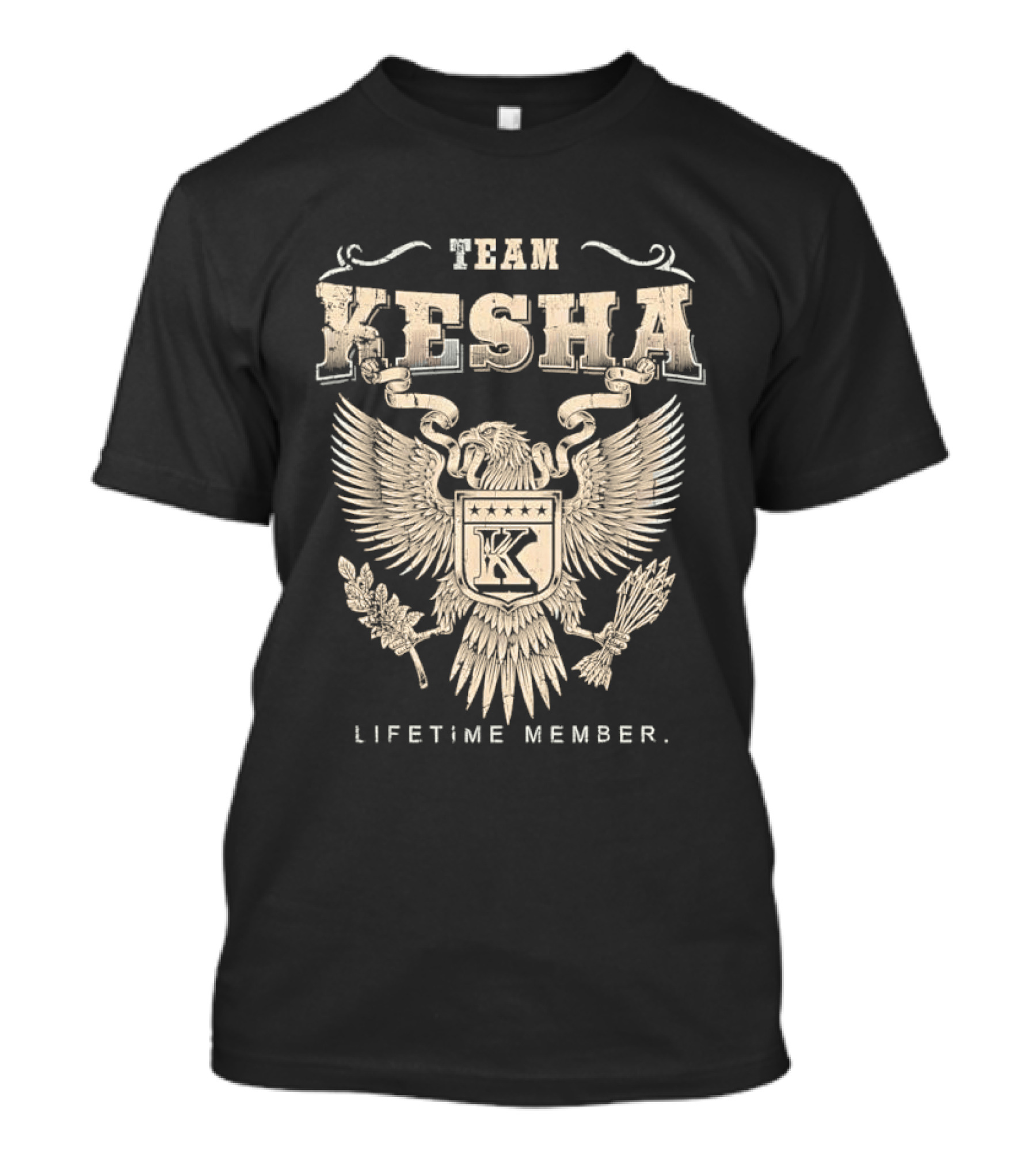 Team Kesha Lifetime Member Eagle T-Shirt
