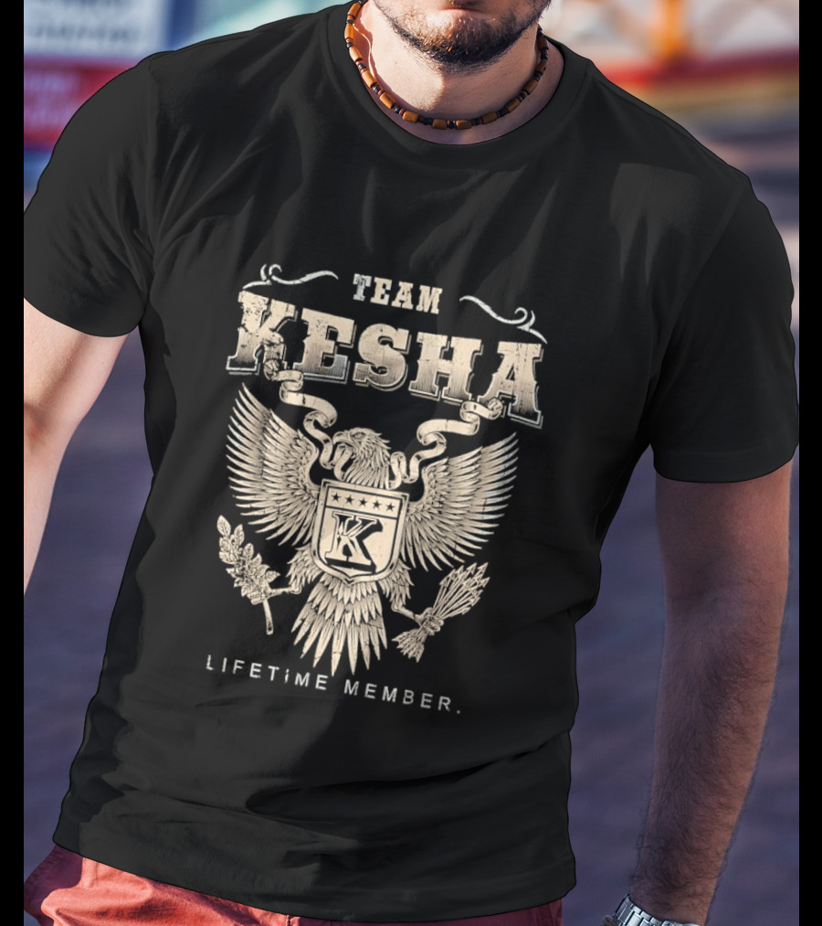 Team Kesha Lifetime Member Eagle T-Shirt