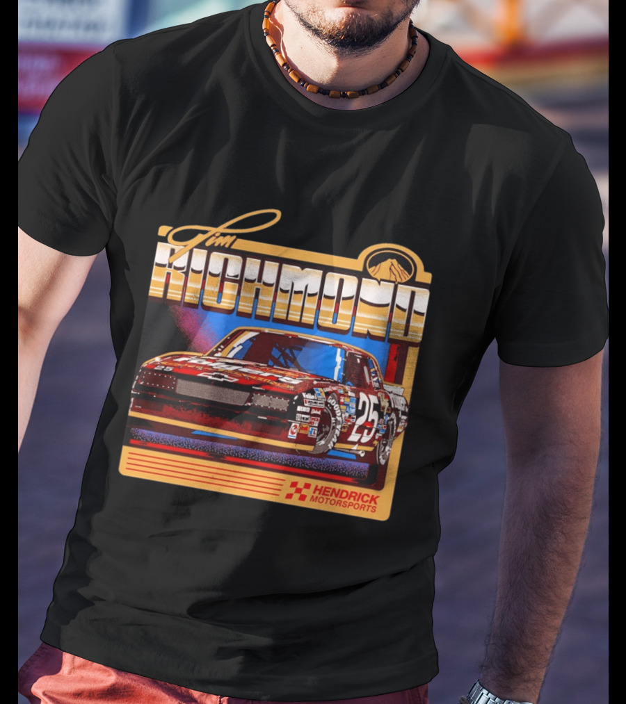 Tim Richmond 25 Chevrolet Hendrick Motorsports Racing NASCAR Folgers T-Shirt