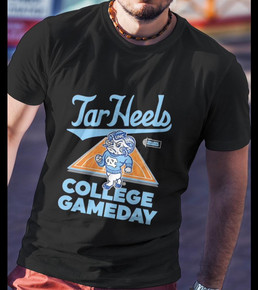 UNC Tar Heels College Gameday Basketball Rams T-Shirt