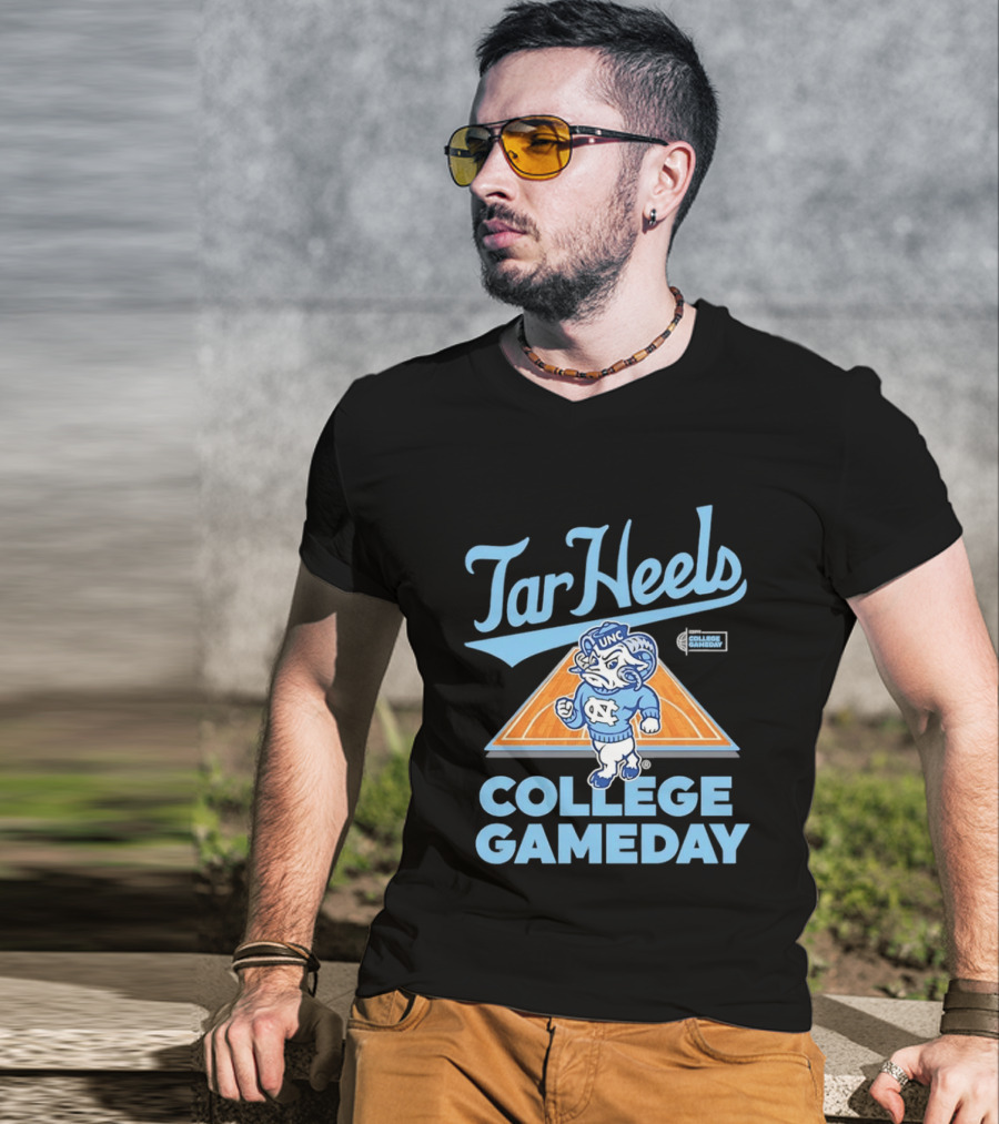 UNC Tar Heels College Gameday Basketball Rams T-Shirt
