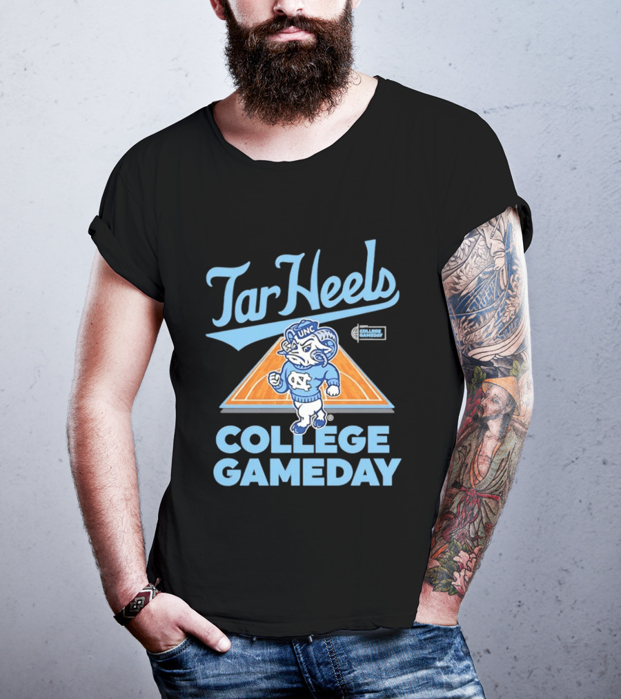 UNC Tar Heels College Gameday Basketball Rams T-Shirt