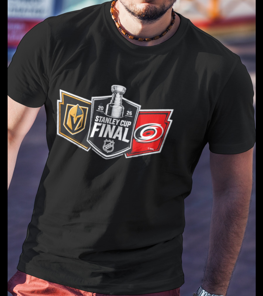 Stanley Cup Final 2026 Vegas Golden Knights Vs Carolina Hurricanes NHL T-Shirt