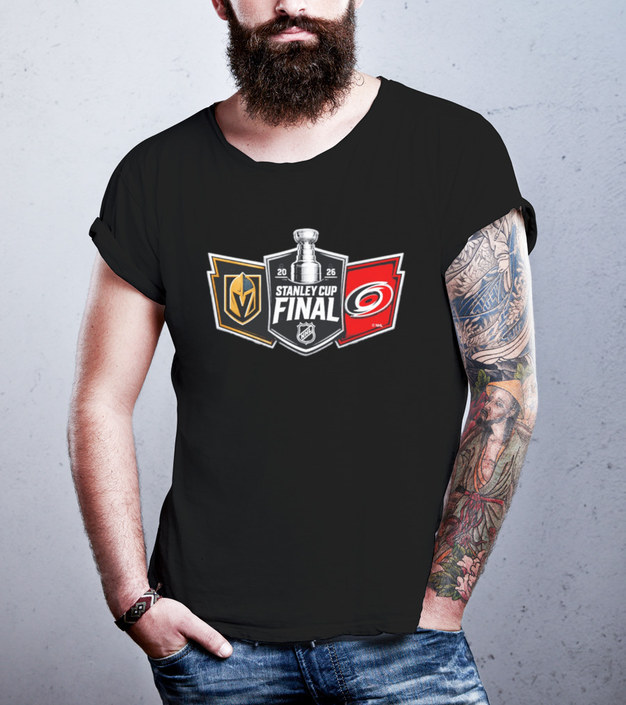 Stanley Cup Final 2026 Vegas Golden Knights Vs Carolina Hurricanes NHL T-Shirt