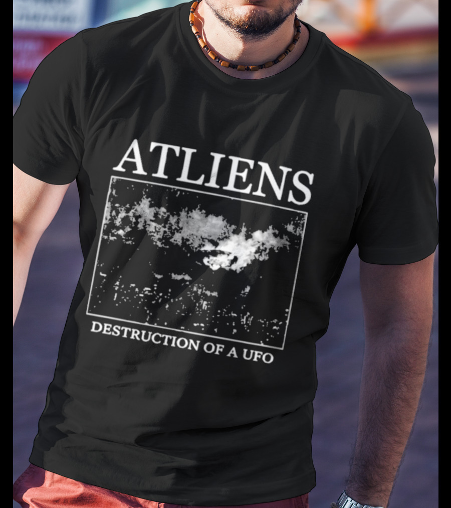 Atliens Destruction Of A UFO T-Shirt