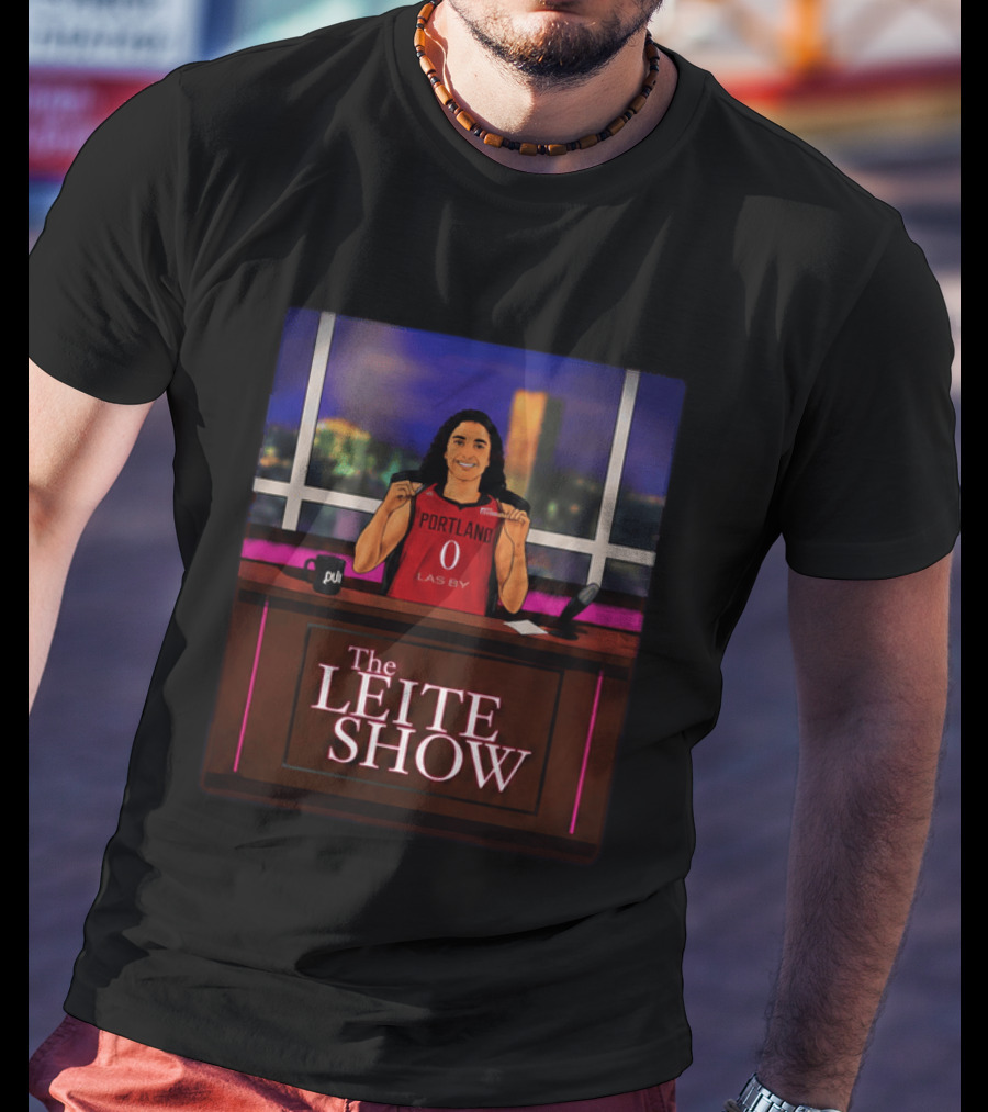The Leite Show Portland LASB Fire Sarah Ashlee Barker T-Shirt
