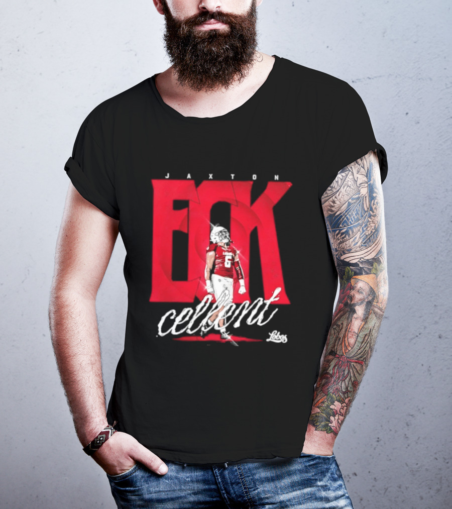Eck Cellemt New Mexico Football Jaxton T-Shirt