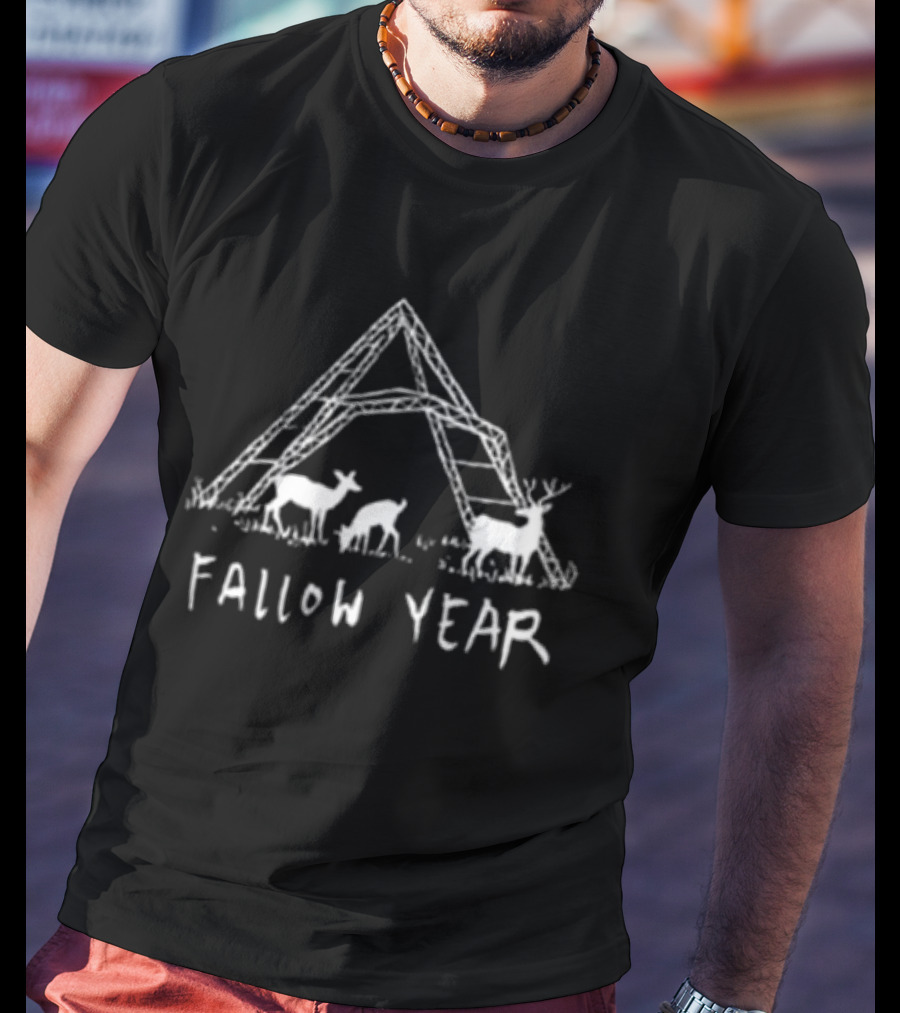 Glastonbury Festival Fallow Year 2026 Pyramid Stage Deer T-Shirt