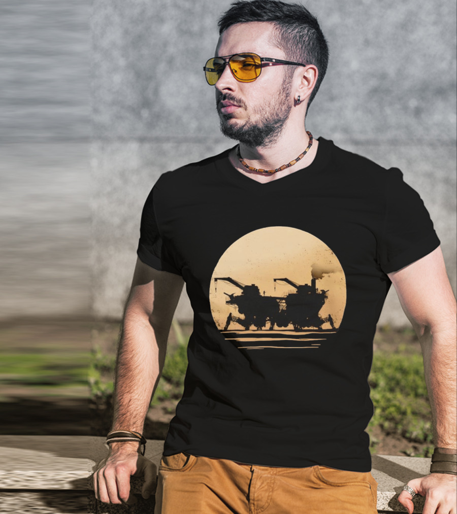 Mortal Engines Walking City Travel Machine Industrial Scene T-Shirt