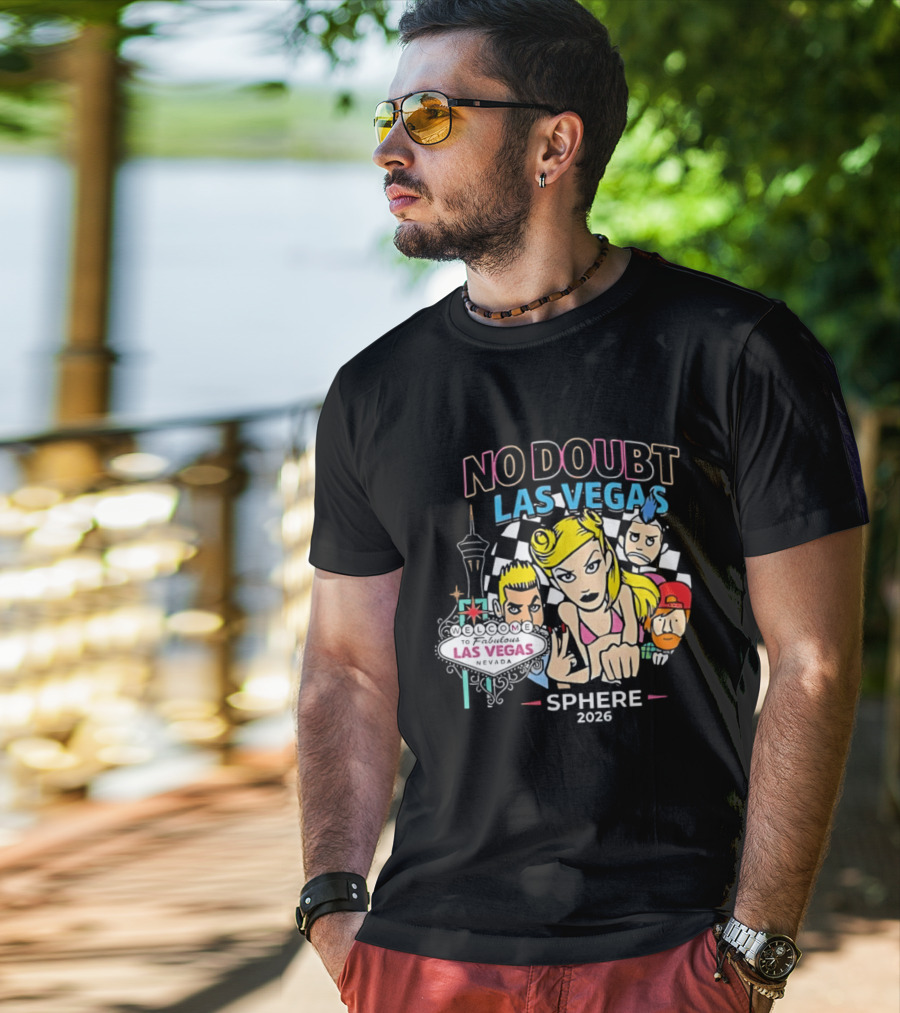 No Doubt Las Vegas Sphere 2026 Concert Merchandise T-Shirt